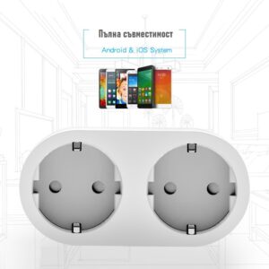 Smart Socket 2 In 1 With Monitoring Of The Consumed Energy 16a 09 - TUYA SMART HOME