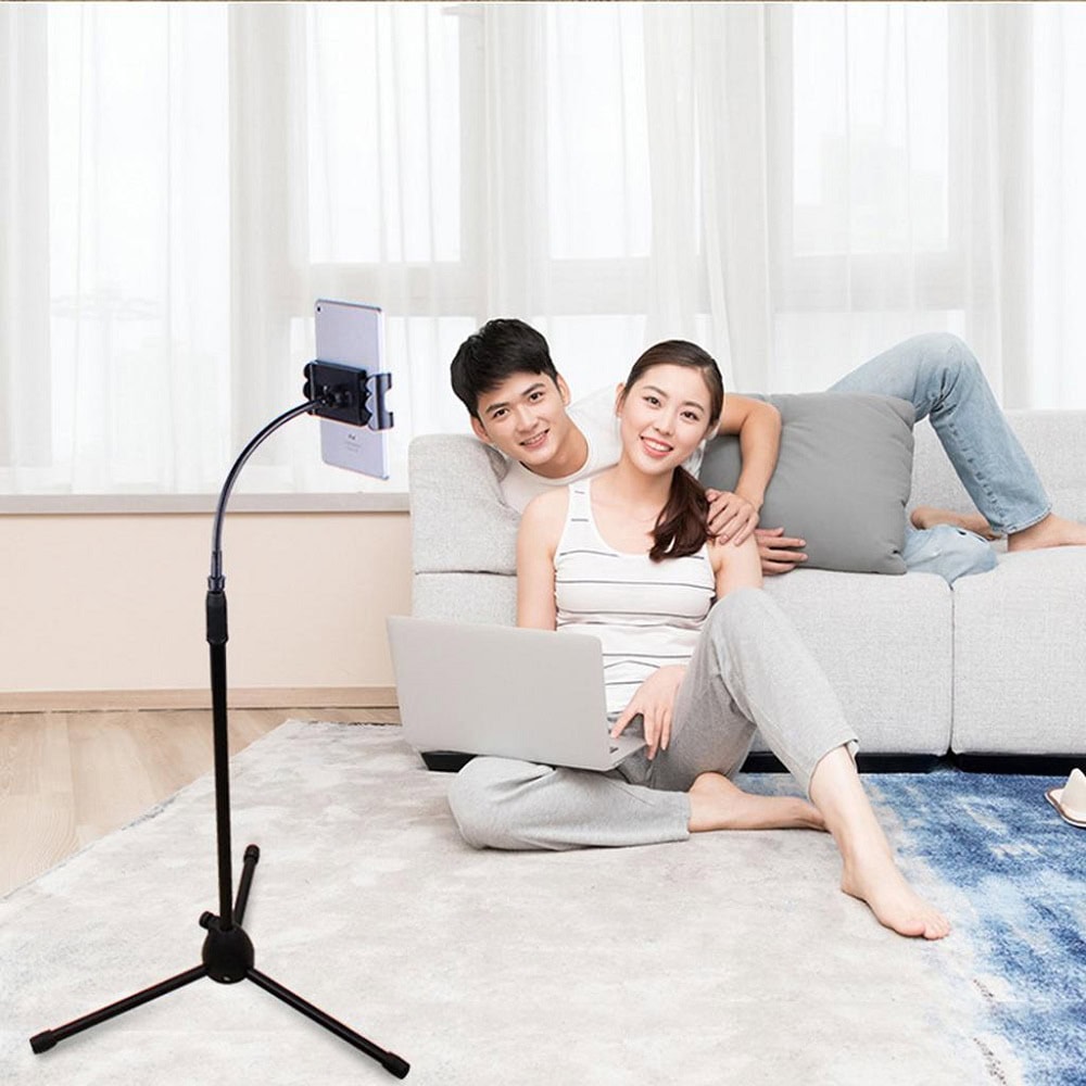 Universal Phone Tablet Mount Tripod 360 Rotating Adjustable Floor Stand 016 - Аксесоари