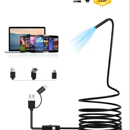 Inskam Y102 Usb Endoscope Single Lens Ip67 Waterproof Borescope Industrial Pc Android 720p Hard е01 V1 - Ендоскоп камери