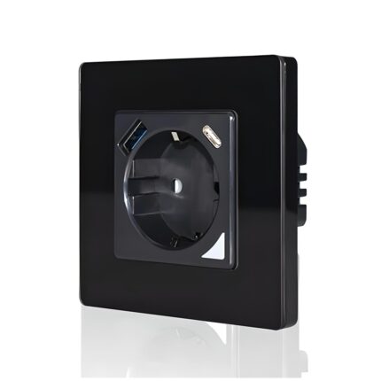 Avatto Eu N Wot10 Eu B Usb Standard Wifi Socket Tuya Smart Power Plug Outlet With Usb Type C Charge 1 - AVATTO контакти