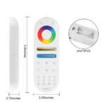 Btf Lighting Lm091 Rgbcct 4 Zone Touch Rf Remote 02 - TUYA SMART HOME