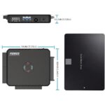 Fideco Sata Ide To Usb 3.0 Adapter Hard Drive Adapter Cable Converter For Universal 2.5 3.5 Inch 18 - Аксесоари за Компютри