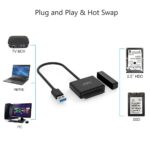 Fideco Usb 3.0 To Sata Adapter Cable Hard Drive Converter Support Uasp Sata Iii 2.5 3.5 Inch 13 - Аксесоари за Компютри