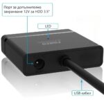 Fideco Usb 3.0 To Sata Adapter Cable Hard Drive Converter Support Uasp Sata Iii 2.5 3.5 Inch 9 - Аксесоари за Компютри