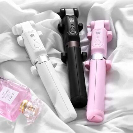 Hsu 3 In 1 Wireless Bluetooth Selfie Stick Mini Tripod 0 - Мобилна Фотография