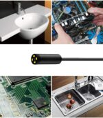 Inskam108a Wireless Endoscope Auto Focus 5mp 4led Ip67 Waterproof Wifi Borescope Android Windows 1944p Hard Cable 13 - Ендоскоп камери