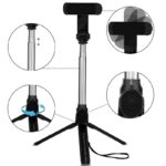 Selfie Stick 3 In 1 Hsu Mini Xt 10 Tripod Bluetooth Remote 18 - Мобилна Фотография