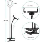 Universal Selfie Ring Light With Flexible Mobile Phone Holder 8 - Мобилна Фотография