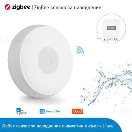 Zigbee Water Leak Sensor Ewelink And Tuya Smart Life Sonoff Zbbridge Sonoff Water Leak Sensor001 - EWELINK SMART HOME