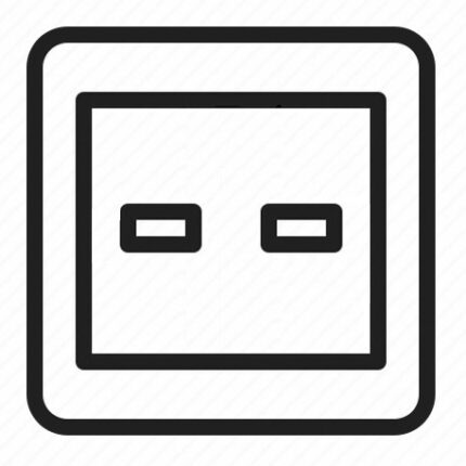 Rf Touch Wall Key 2 Buttons