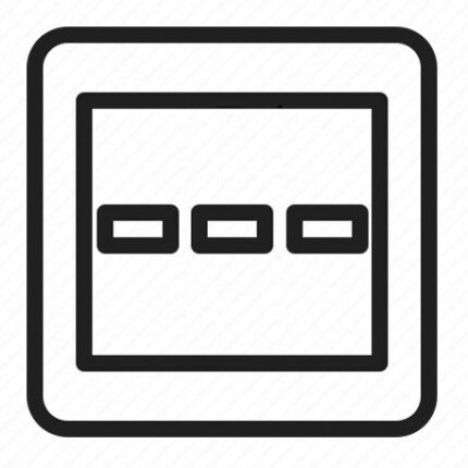 Rf Touch Wall Key 3 Buttons