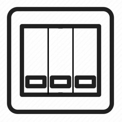 Rf Wall Key 3 Buttons