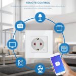 Smart Wall Socket Wifi Android Apple Eu 10a 2200 W 01 - TUYA SMART HOME