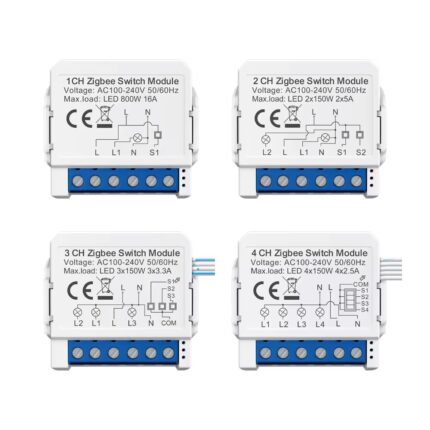 Avatto Zwsm16 Zigbee Light Switch Module 1 2 3 Gang Tuya 7 - SMART HOME
