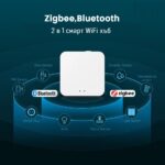 Tuya Zigbee Bluetooth Smart Gateway Wifi 2in1 Zigbee 3.0 Bluetooth Ble Mesh 4 - Хъбове & сензори