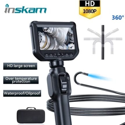 Endoscope Bg Inskam S43 Industrial Endoscope 4.3 Dispay 360 Rotation - Ендоскоп камери