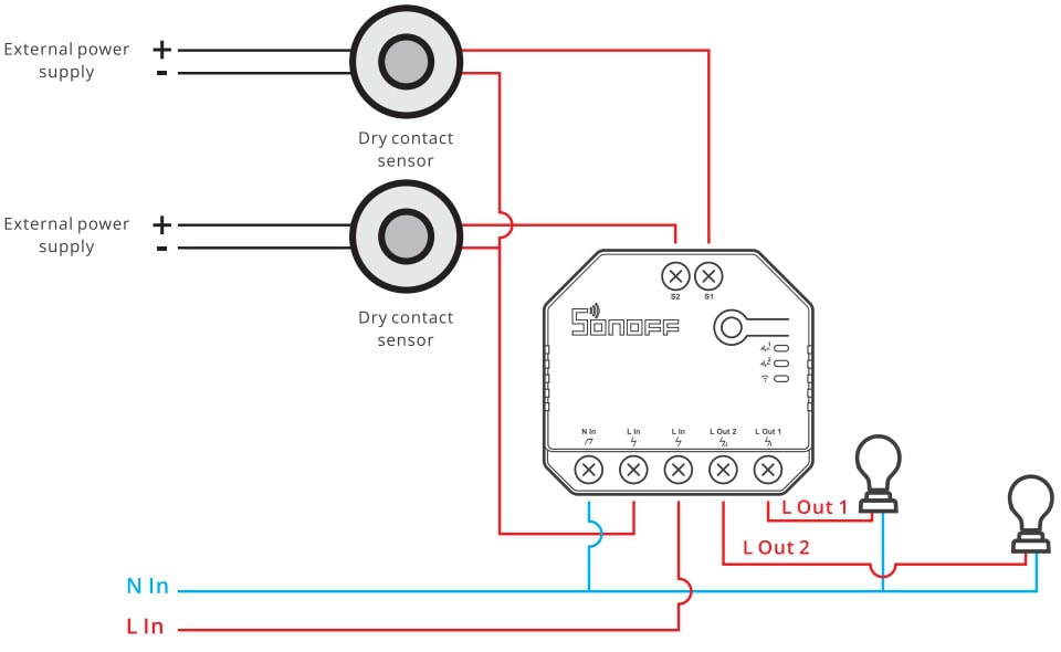 Smartdeal Bg Sonoff Dual R3 Dual Channel Power Metering Switch Inst 02 - SONOFF