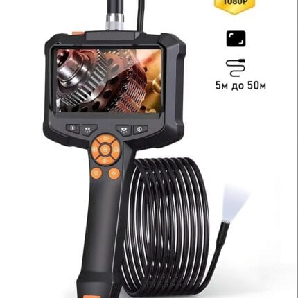 Anesok G30 M 4.3inches Ips 1080p Endoscope Borescope 8.5mm Ip67 Waterproof Industrial 2mp Hard Endoscope.bg .jpg - Ендоскоп камери