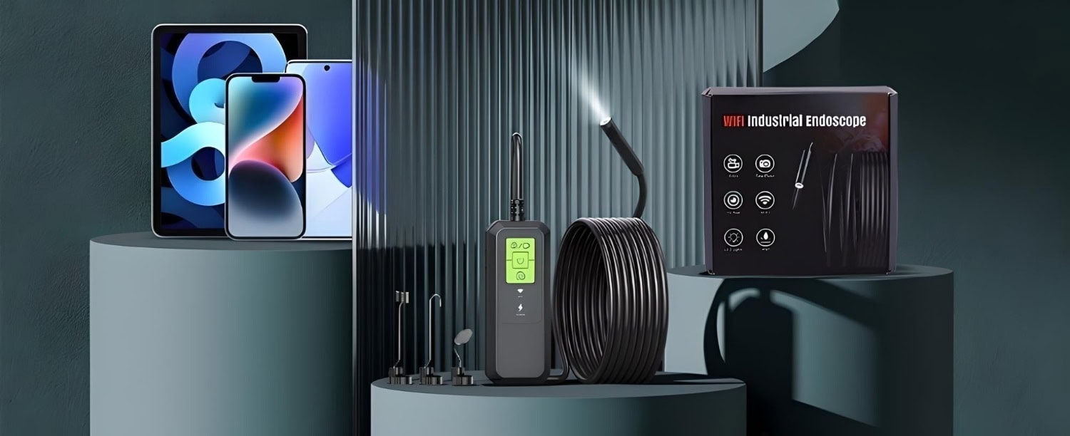 Anesok W600 Wifi Endoscope Borescope Single Lens 7.9mm 1440p Hd Ip67 Waterproof Industrial Ios Pc Macos Android Hard Endoscope.bg 16 - Ендоскоп камери