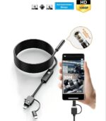 Inskam 103a Endoscope Camera With Auto Focus 2mp 8mm Lens Hard Cable.jpg - Ендоскоп камери