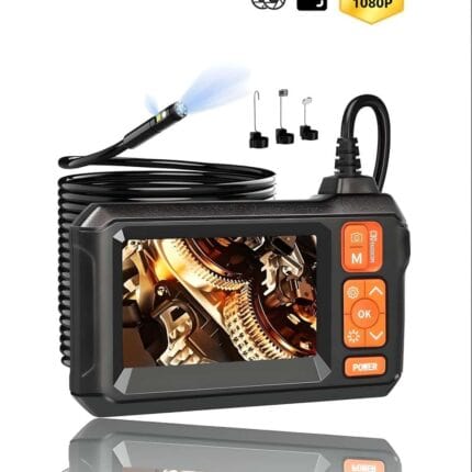 Anesok C30 Endoscope Camera 4 3 Inch Display Dual Lens 2mp 8 5mm Hard 1080p Endoscope.bg .jpg - Ендоскоп камери