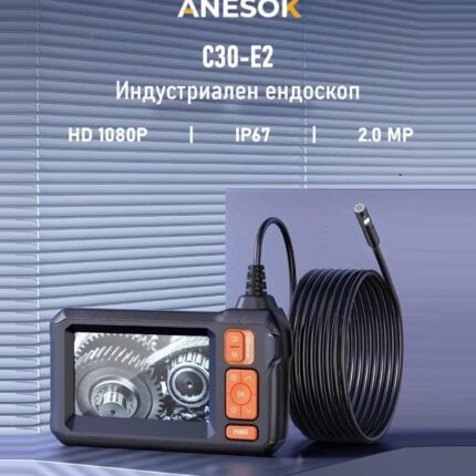 Anesok C30 Endoscope Camera 4 3 Inch Display Dual Lens 2mp 8 5mm Hard 1080p Endoscope.bg 1.jpg - Ендоскоп камери