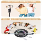 Selfiestick Bg Tokqi P05 Desktop Gimbal 360 003 - Мобилна Фотография