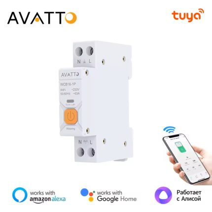 Avatto Wcb16 Wifi Smart Circuit Breaker 63a 0 - AVATTO