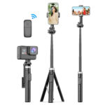 Selfiestick Bg Adyss X60 Selfie Stick Tripod 180cm Bluetooth 0 - Триподи
