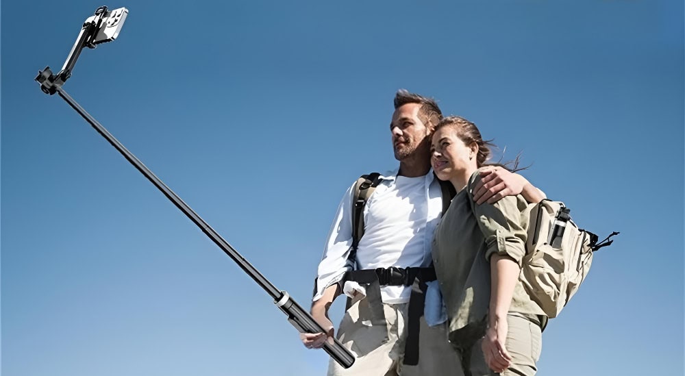 Selfiestick Bg Adyss X60 Selfie Stick Tripod 180cm Bluetooth 02 - Триподи