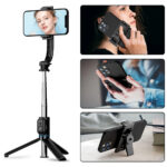 Selfiestick Bg Hsu C01 Tripod Detachable Holder 002 - Триподи
