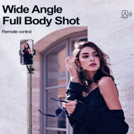 Selfiestick Bg Hsu C12 Selfistick Tripod 002 - Триподи & Стативи