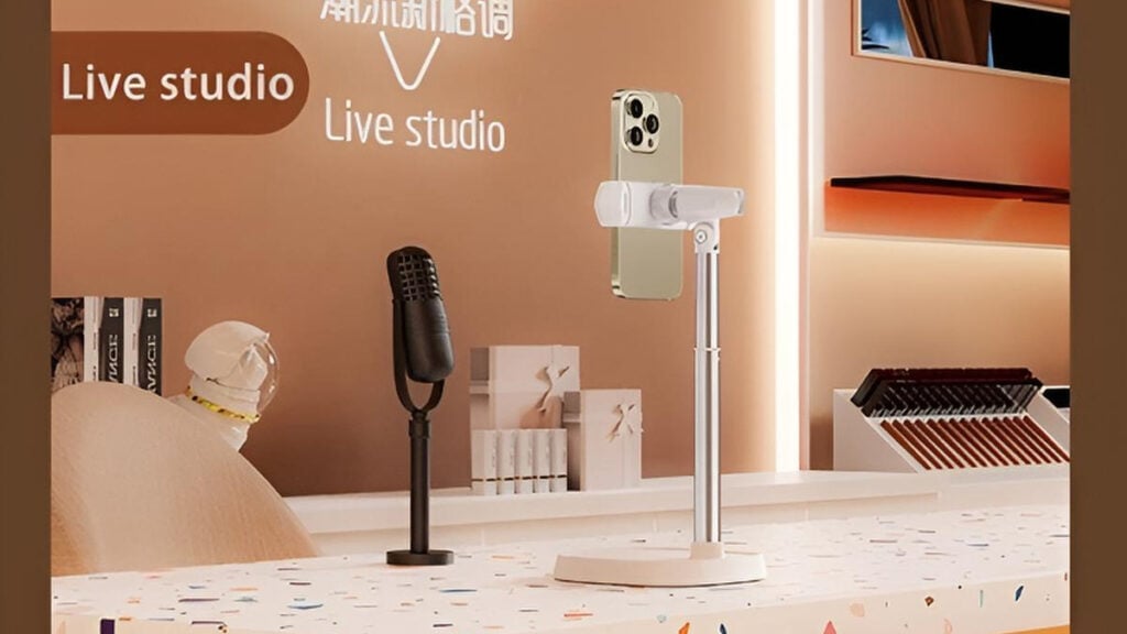 Selfiestick Bg Hsu Universal Desktop Phone Holder 03 - Стативи