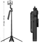 Selfiestick Bg Laigi C12 Ai Tracking Quadpod Selfie Stick 013 - Триподи & Стативи