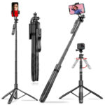 Selfistick Bg L16 Long Selfie Stick Tripod 00 - Селфи Стикове