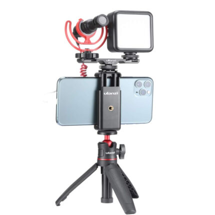 Ulanzi St07 Universal Phone Holder With Cold Shoe 03 - Аксесоари