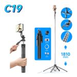 Universal Selfie Stick Quadrapod Hsu C19 1 8m 00 - Триподи