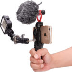 Woohoto Jl1618 Metal Tripod Phone Holder 03 - Аксесоари за фотография